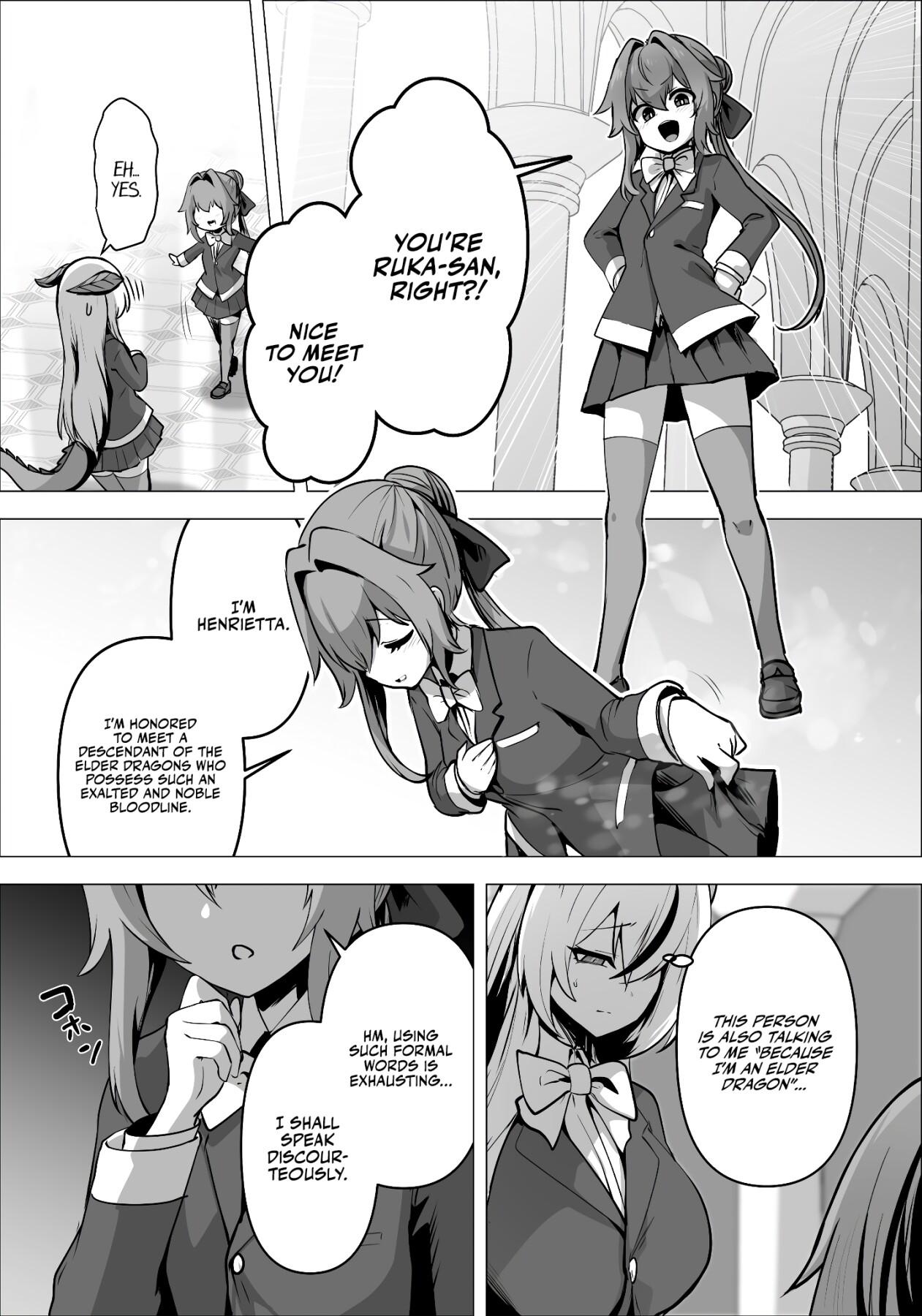 Hentai Manga Comic-The Daughter of the Strongest Dragon Race Won't Stop Begging for a Baby, So I'll Teach Her a Lesson with My Futanari Cock-Read-71